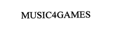 MUSIC4GAMES trademark