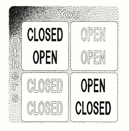 OTHERS YOU CLOSED OPEN OPEN OPEN CLOSED CLOSED OPEN CLOSED trademark