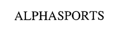 ALPHASPORTS trademark