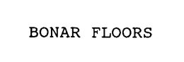 BONAR FLOORS trademark