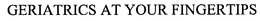 GERIATRICS AT YOUR FINGERTIPS trademark