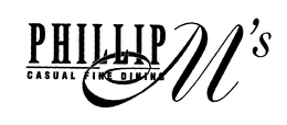 PHILLIP M'S CASUAL FINE DINING trademark