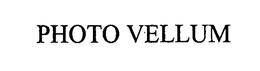 PHOTO VELLUM trademark
