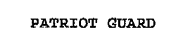 PATRIOT GUARD trademark