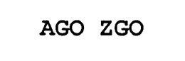 AGO ZGO trademark
