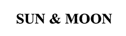 SUN & MOON trademark
