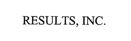 RESULTS, INC. trademark