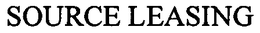 SOURCE LEASING trademark