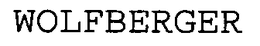 WOLFBERGER trademark