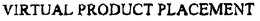 VIRTUAL PRODUCT PLACEMENT trademark