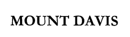MOUNT DAVIS trademark