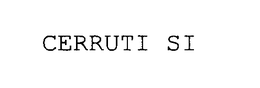 CERRUTI SI trademark