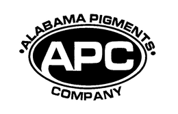 APC ALABAMA PIGMENTS COMPANY trademark