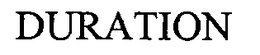 DURATION trademark
