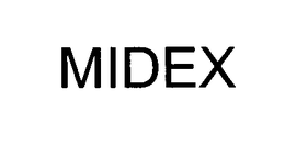 MIDEX trademark