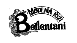 BELLENTANI MODENA 1821 trademark