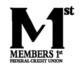 M1ST MEMBERS 1ST FEDERAL CREDIT UNION trademark