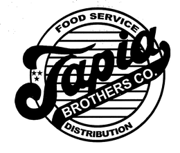 TAPIA BROTHERS CO. FOOD SERVICE DISTRIBUTION trademark