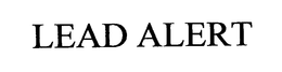 LEAD ALERT trademark