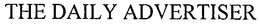 THE DAILY ADVERTISER trademark