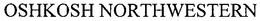 OSHKOSH NORTHWESTERN trademark