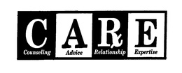C A R E COUNSELING ADVICE RELATIONSHIP EXPERTISE trademark