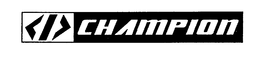 CHAMPION trademark