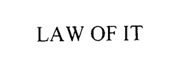 LAW OF IT trademark
