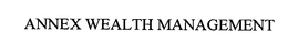 ANNEX WEALTH MANAGEMENT trademark