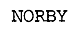 NORBY trademark