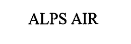 ALPS AIR trademark