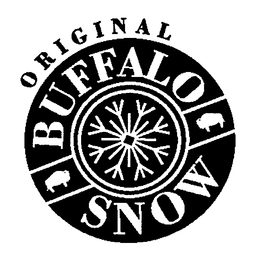ORIGINAL BUFFALO SNOW trademark