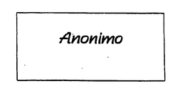 ANONIMO trademark