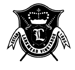 L LARKMEAD VINEYARDS ESTAB 1895 trademark