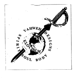 YAHWEH DESIGNS SPIRIT SOUL BODY trademark