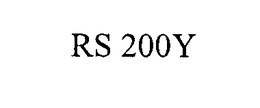 RS 200Y trademark