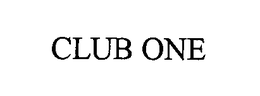 CLUB ONE trademark