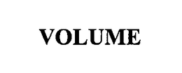 VOLUME trademark
