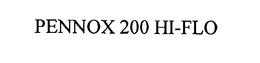 PENNOX 200 HI-FLO trademark