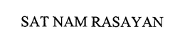SAT NAM RASAYAN trademark