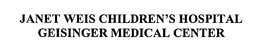 JANET WEIS CHILDREN'S HOSPITAL GEISINGER MEDICAL CENTER trademark