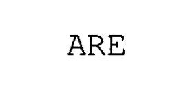 ARE trademark
