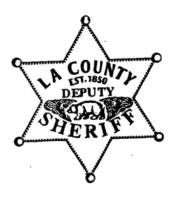 LA COUNTY DEPUTY SHERIFF EST. 1850 trademark