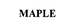 MAPLE trademark