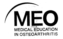 MEO MEDICAL EDUCATION IN OSTEOARTHRITIS trademark