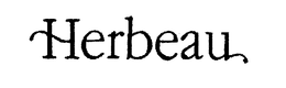 HERBEAU trademark