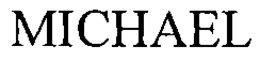 MICHAEL trademark