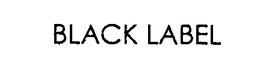 BLACK LABEL trademark