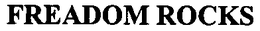 FREADOM ROCKS trademark