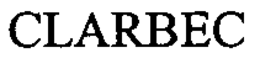 CLARBEC trademark